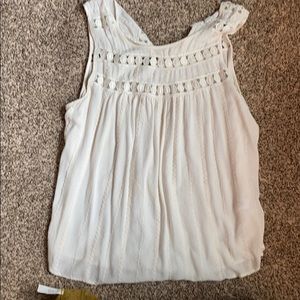 Ivory dress tank